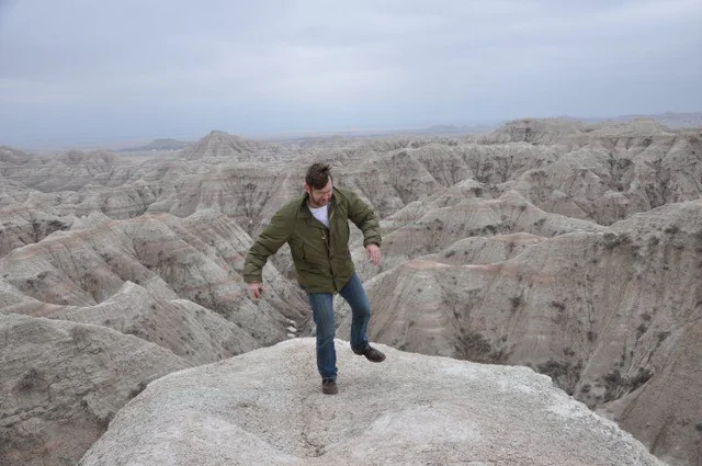 Corey prepares to spin off into the abyss